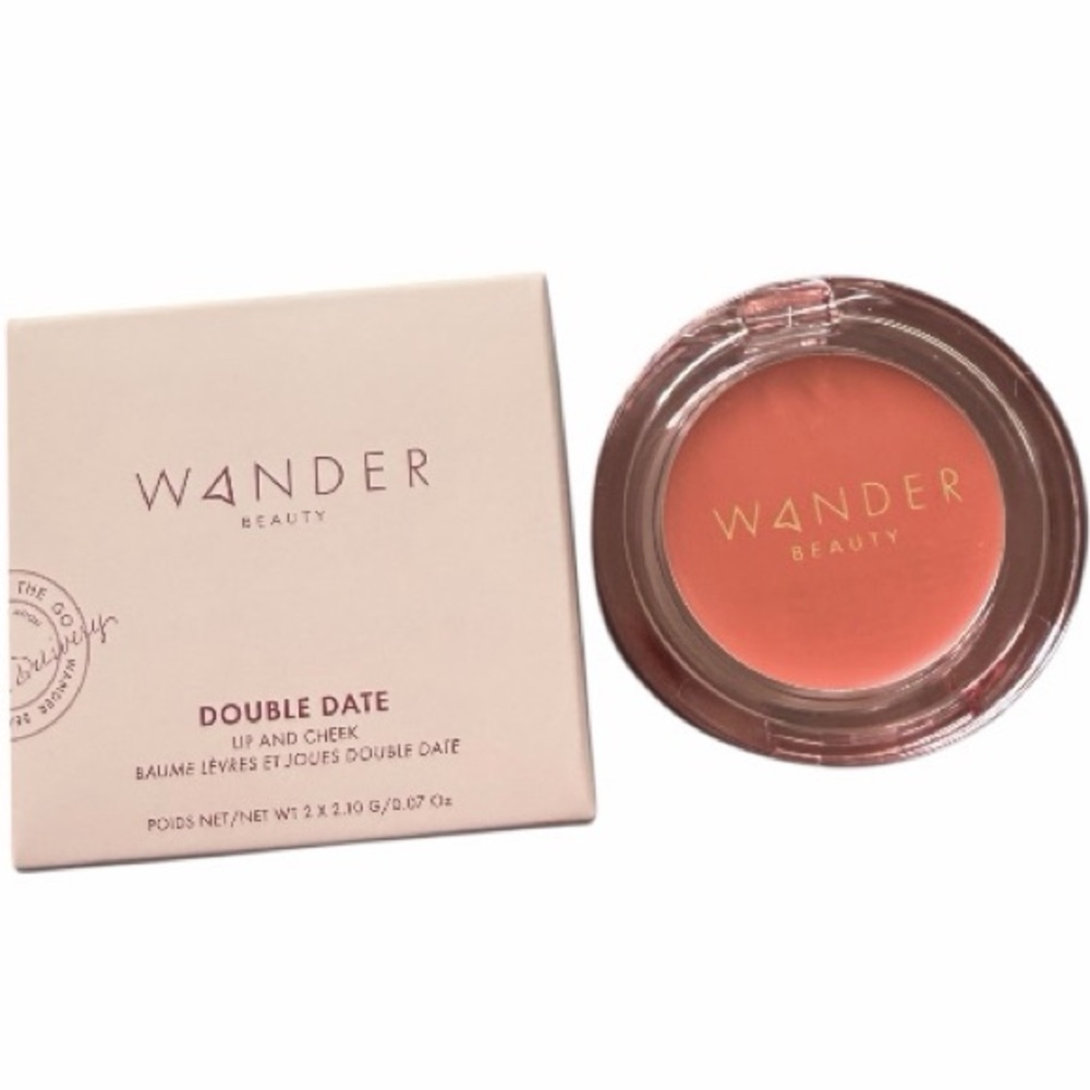 Wander Beauty “Suite Talker/Swipe”Double Date Lip and Cheek Balm Full Size  NIB